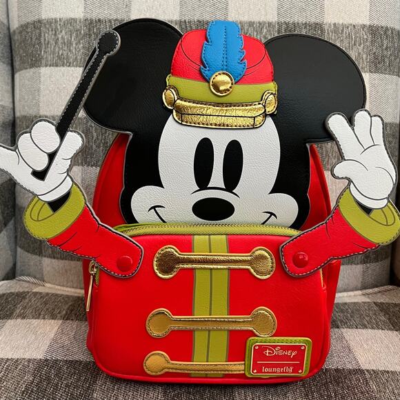 Mickey Mouse The Band Concert Loungefly Mini Backpack – Disney100 - Picture 1 of 4